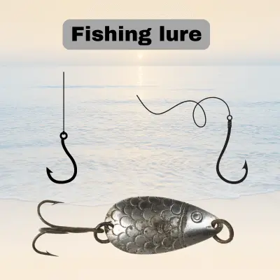 Fishing lures are essential fishing gear for beginners.